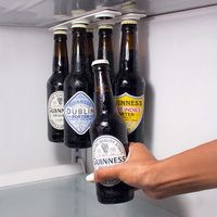 KCASA KC-BH06 Refrigerator Fridge Magnet Beer Bottle Jar Drinks Hanger Holder Storage Loft Organizer