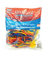 Alliance Advantage Rubber Bands 2 Ounce Bag Assorted Sizes and Colors - thumbnail