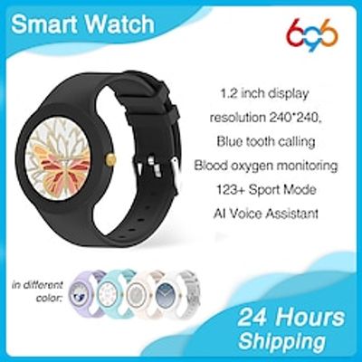 696 ZL92 Smart Watch 1.2 inch Smart Band Fitness Bracelet Bluetooth Pedometer Call Reminder Sleep Tracker Compatible with Android iOS Women Men Hands-Free Calls Message Reminder IP 67 43mm Watch Case Lightinthebox
