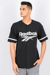 Mens Classics Baseball Jersey   Black