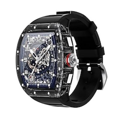 WS-6 Smart Watch 1.86 inch Smartwatch Fitness Running Watch Bluetooth ECGPPG Temperature Monitoring Pedometer Compatible with Android iOS Women Men Long Standby Hands-Free Calls Waterproof IP68 48mm Lightinthebox
