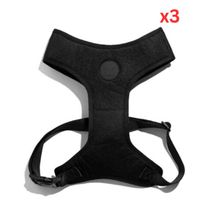 Zee.Dog Gotham Adjustable Air Mesh Harness Extra Small (Pack Of 3)