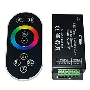 RF Remote Touch RGB Controller DC12-24V Max 18A miniinthebox