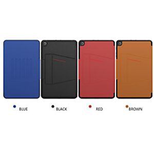 Case For Samsung Galaxy Tab A8(2019)P200/205 Shockproof Full Body Cases Solid Colored PU Leather / TPU / PC miniinthebox
