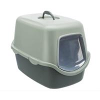 Trixie Be Eco Vico Litter Tray With Hood For Cats - Anthracite - 40X40X56CM