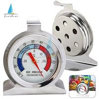 Refrigerator Thermometer Stainless Steel Fridge Freezer Thermometers Kitchen Fridge Temperature Sensor Meter Gauge Dial miniinthebox - thumbnail