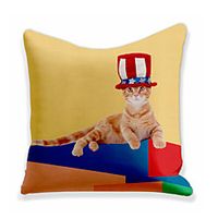 Double Side Cushion Cover 1PC Soft Decorative Square Throw Pillow Cover Cushion Case Pillowcase for Sofa Bedroom Livingroom Outdoor Superior Quality Machine Washable Outdoor Cushion for Sofa Couch Bed Chair miniinthebox - thumbnail