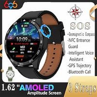 696 SK48 Smart Watch 1.62 inch Smartwatch Fitness Running Watch Bluetooth Pedometer Call Reminder Sleep Tracker Compatible with Android iOS Men Hands-Free Calls Message Reminder Step Tracker IP 67 miniinthebox