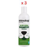 Animology Essentials Aloe Vera Dog Shampoo 250ml Pack Of 3