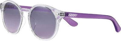 Zippo OB137-09 Round Shape Sunglasses For Men, 50 mm Size, Purple - 267000575