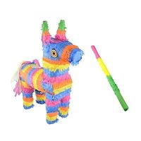 Pinata Knocking Stick Eye Mask Paper Scraps Children's Birthday Party Supplies Party Games Smashing Sugar Props Pinata Lightinthebox - thumbnail