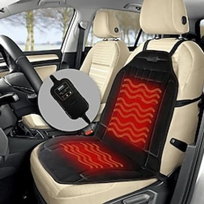 Heated Car Seat Cover Winter Car Front Seat Cushion Universal Electric Heating Cushion Lightinthebox