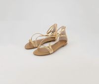 Womens Victoria Open Toe Casual Slide Sandals  Nude - thumbnail