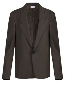 Military Green Single Breasted Jacket