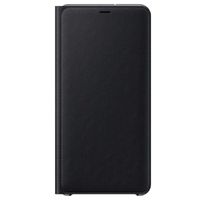 Samsung Galaxy A7 (2018) Wallet cover, Black - thumbnail