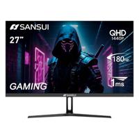Sansui 27 Inch, IPS, 2K QHD, 180Hz, 1ms Gaming Monitor ES-G27F2Q