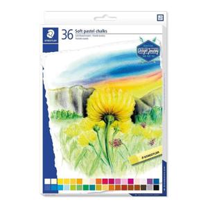 Staedtler Soft Pastel Chalks - Assorted Colours (Set Of 36)