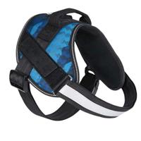 Helepet Police Dog Power Harness Blue Medium