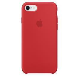 Apple iPhone 8 / 7 Silicone Case, (PRODUCT) Red