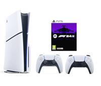 Sony PlayStation 5 Console Disc Slim 1TB with Extra Controller (INT Edition) and EA Sports F1 2024 PS5