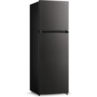 Midea3 90 Liters Gross Top Mount Double Door Refrigerator With Smart Sensor And Humidity Control, Active-C Fresh, Multi-Air Flow, Electronic Control Dark, Silver - MDRT390MTE28