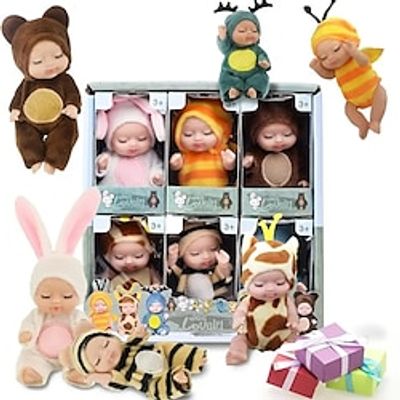 Adorable Sleeping Baby Doll - Perfect Gift for Girls with Simulation Rebirth Soothing Accessories! Christmas/Halloween Gifts miniinthebox Adorable Sleeping Baby Doll - Perfect Gift for Girls with Simulation Rebirth Soothing Accessories! Christmas/Halloween Gifts miniinthebox