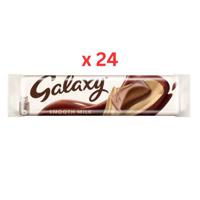 Galaxy Smooth Milk Chocolate 38g, Carton Of 24pcs