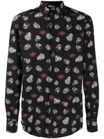 Dolce & Gabbana signet ring print shirt - Black