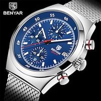 BENYAR 2023 Luxury Men Watch Waterproof Fashion Casual Quartz Wristwatch Man's Business Watches Male Sport Clock miniinthebox - thumbnail