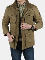 Plus Size Mens Casual Business Jacket