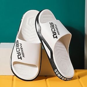 Men's Lightweight Non-Slip Slides Thick-soled Slippers Outer Wear Wear-resistant Home Couple Beach Sandals and Slippers Outdoor Lightinthebox