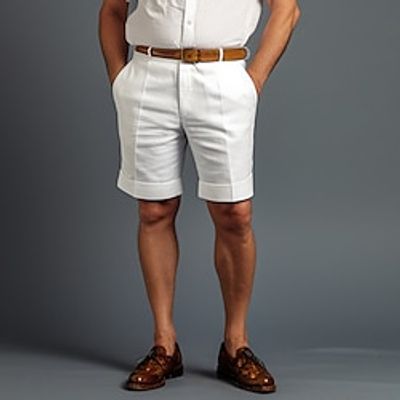 Men's Shorts Linen Shorts Summer Shorts Button Pocket Straight Leg Plain Comfort Breathable Short Casual Daily Holiday Linen Cotton Blend Fashion Designer White miniinthebox Men's Shorts Linen Shorts Summer Shorts Button Pocket Straight Leg Plain Comfort Breathable Short Casual Daily Holiday Linen Cotton Blend Fashion Designer White miniinthebox