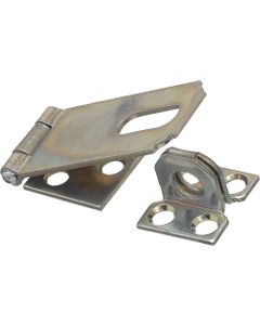 National 2-1/2 Inches Zinc Safety Hasp