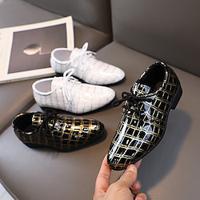 Boys Heels Daily PU Waterproof School Shoes Little Kids(4-7ys) Toddler(2-4ys) Daily Prom Outdoor Black White Spring Fall Lightinthebox