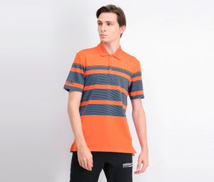 Mens Ultimate Wraparound Polo  Raw Amber/Tech Ink