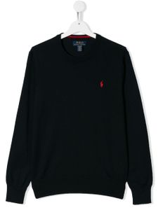 Ralph Lauren Kids TEEN crew neck sweater - Blue
