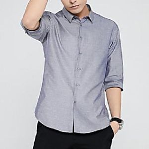 men long-sleeved shirt classic business casual shirts Lightinthebox