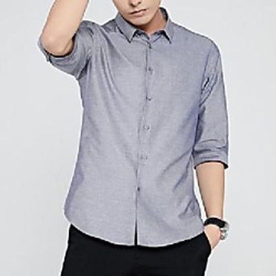 men long-sleeved shirt classic business casual shirts Lightinthebox