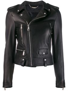 Philipp Plein Statement biker jacket - Black