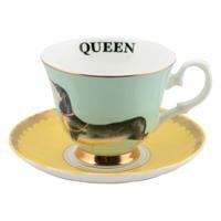 Yvonne Ellen Teacup & Saucer Doggie