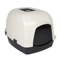 Ebi Cat Toilet Eclipse 70 Zen Series Litter Box For Cats - White-56X70X46Cm