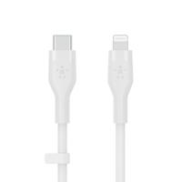 Belkin Silicone Cable Lightning To Type-C 3m White