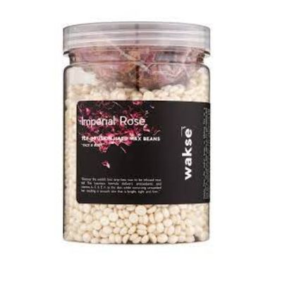 Wakse Tea Infusion Hard Wax Beans Imperial Rose (U) 10Oz Body Wax