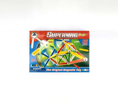 Maxi Magnetic Construction Toy  Blue Combo