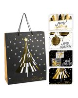 Homesmiths Christmas Gift Bag Large 4 Design Assorted 1 Piece