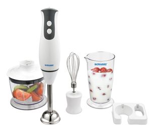 Sonashi 3 In 1 Hand Blender 2 Speed 300W (SHB-169 VDE)