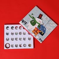 Christmas Advent Calendar 2023 Xmas Gift  Countdown Bracelets Making Kit 24 Days Christmas Gift DIY Charm Beads and Bracelets for Girls Women Kids Lightinthebox - thumbnail