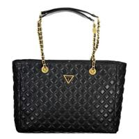 Guess Jeans Black Polyethylene Handbag - GU-21517