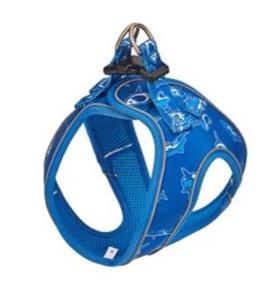 Freedog Blue Shark Designer Harness For Dogs XS - 20-30cm