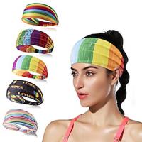 LGBT LGBTQ Rainbow Sweat-Absorbent Headband Adults' Men's Women's Gay Lesbian Pride Parade Pride Month Masquerade Easy Halloween Costumes Lightinthebox